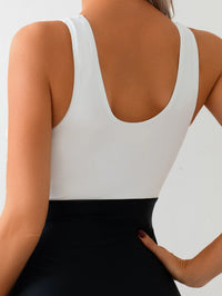 Maillot de Bain une Pièce Effet Croisé Effet Portefeuille