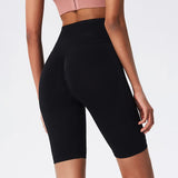 Short Legging de Sport Taille Haute