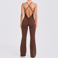Combinaison Legging Short Sport Bretelles Dos Croisées