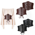 Ceinture corset cuir