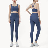 Ensemble Legging et Brassière Dos Nu Sport