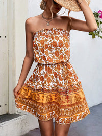 Bohemian Bustier Dress