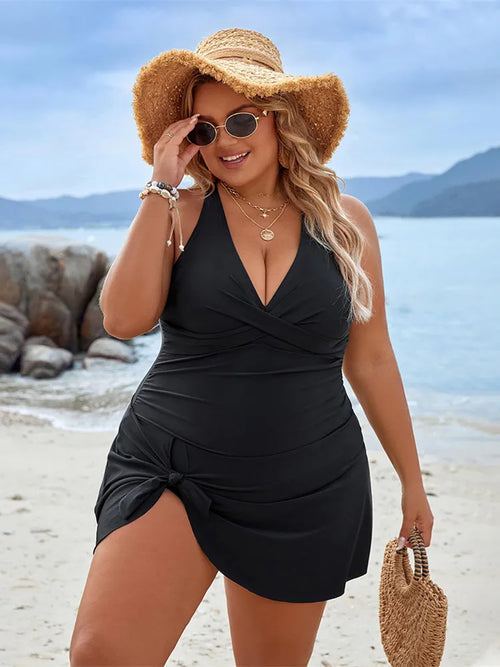 Maillot Tankini Grande Taille Amincissant