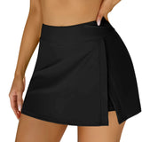 Jupe Maillot de Bain avec Short Intégré