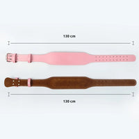 Ceinture Haltérophilie Femme Rose