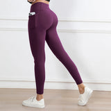 Legging de Sport Gainant Ventre Plat Compression