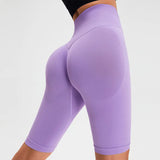 Short Legging de Sport Taille Haute