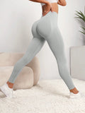 Legging Amincissant Ventre Plat Moulant