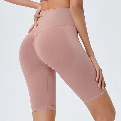 Short Legging de Sport Taille Haute
