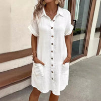Robe Chemise en Lin