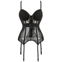 Black Corset Waspie 
