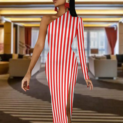 Robe Bustier Rouge et Blanche