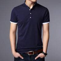 Polo Col Officier Mao