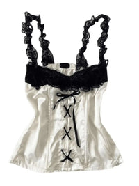 Corset Vintage avec Bretelle