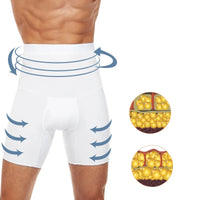 Men's White Shaping Boxer Shorts 