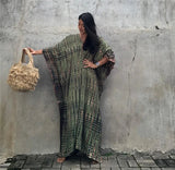 Caftan de Plage Motif Rayé