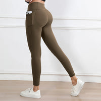 Legging de Sport Gainant Ventre Plat Compression
