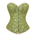 Corset femme vert