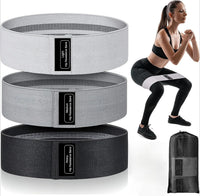 Kit de 3 Bandes Élastiques en Tissu pour Squat