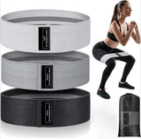 Kit de 3 Bandes Élastiques en Tissu pour Squat