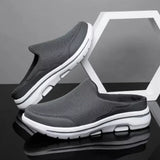 Chaussures Sandales Respirantes Slip-On Homme Tissu