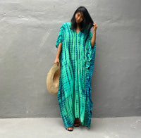 Caftan de Plage Motif Rayé