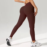 Legging femme Laine Texturé Effet Push Up Taille Haute