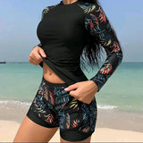 Maillot de Bain Manche Longue Shorty