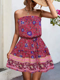 Bohemian Bustier Dress