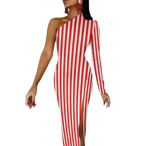 Robe Bustier Rouge et Blanche