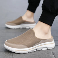 Chaussures Sandales Respirantes Slip-On Homme Tissu