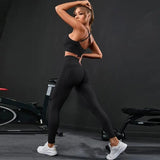 Ensemble Legging et Brassière Croisée