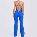 Combinaison Legging Short Sport Bretelles Dos Croisées
