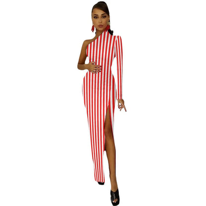 Robe Bustier Rouge et Blanche