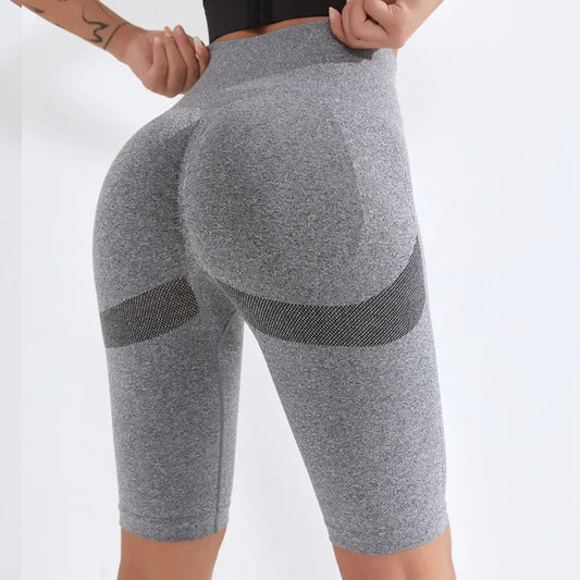 Short Legging Femme Taille Haute