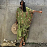 Caftan de Plage Motif Rayé