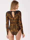 Maillot de Bain Manches Longues Original