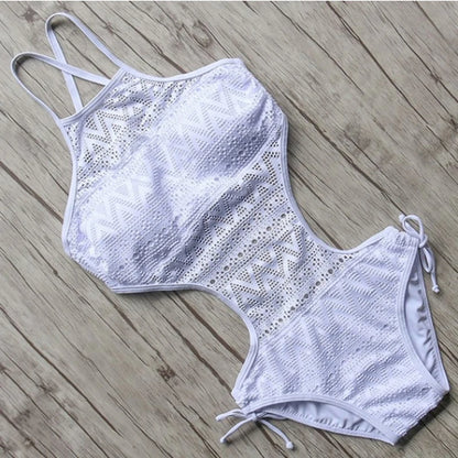 Maillot de Bain Crochet Femme
