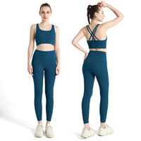 Ensemble Legging et Brassière Dos Nu Sport