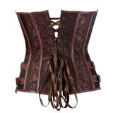 Corset Marron Steampunk