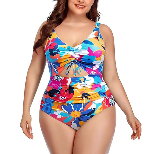 Une Pièce Maillot de Bain Grande Taille Amincissant