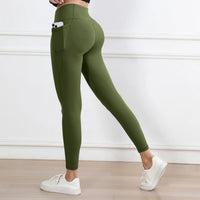 Legging de Sport Gainant Ventre Plat Compression