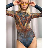 Maillot de Bain Manches Longues Original
