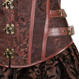 Robe Corset Marron