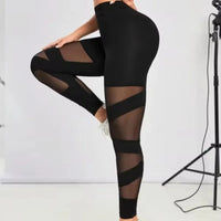 Legging Moulant et Transparent