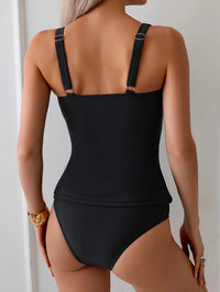 Tankini Maillot de Bain 2 Pièces Couvrant le Ventre