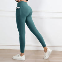 Legging de Sport Gainant Ventre Plat Compression
