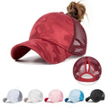 Casquette queue de cheval