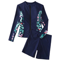 Maillot de Bain Manche Longue Veste Zippée