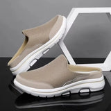 Chaussures Sandales Respirantes Slip-On Homme Tissu